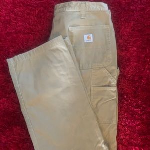 EUC Carhatt Lined Pants 40 x 34